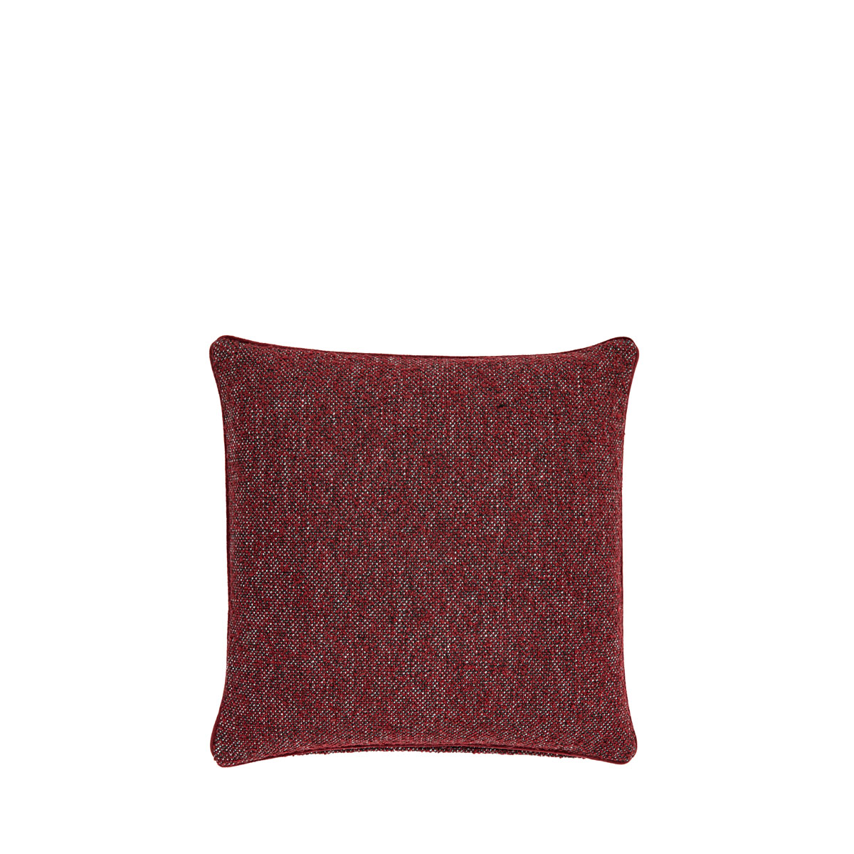 Boucle Natural Cushion Cover Merlot 500x500mm