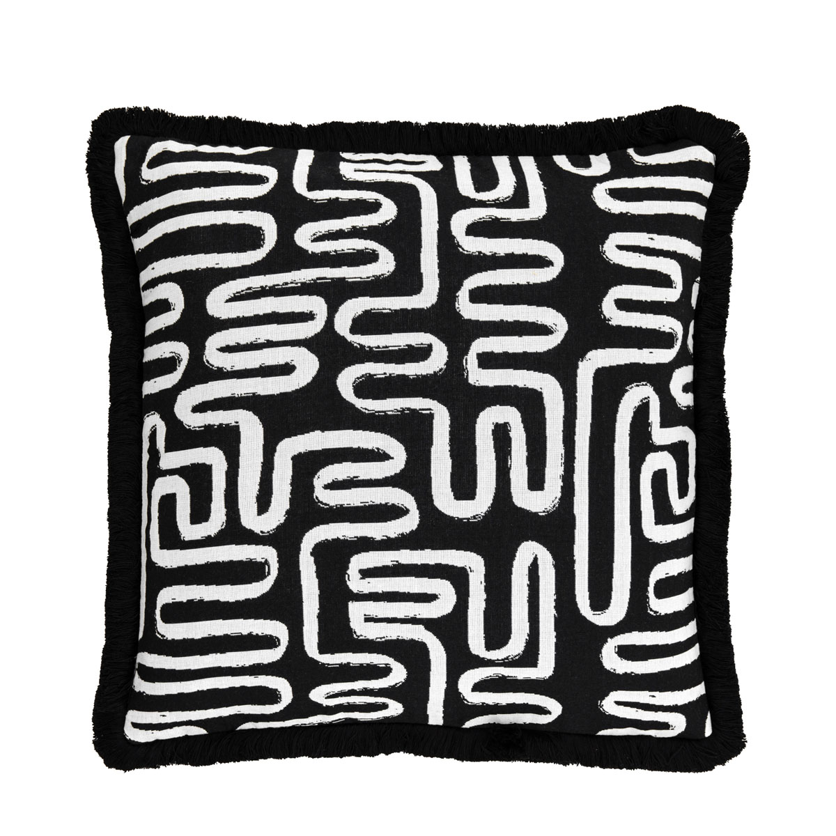 Annecy Black Cushion Cover 500x500mm