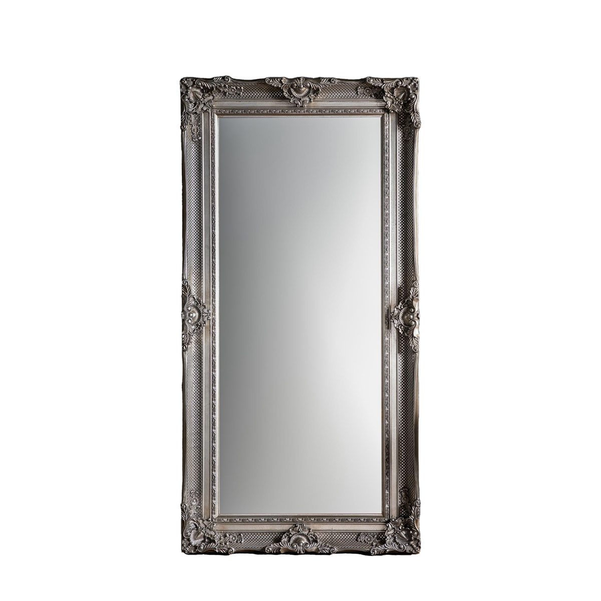 Valois Leaner Mirror Silver 1825x960mm
