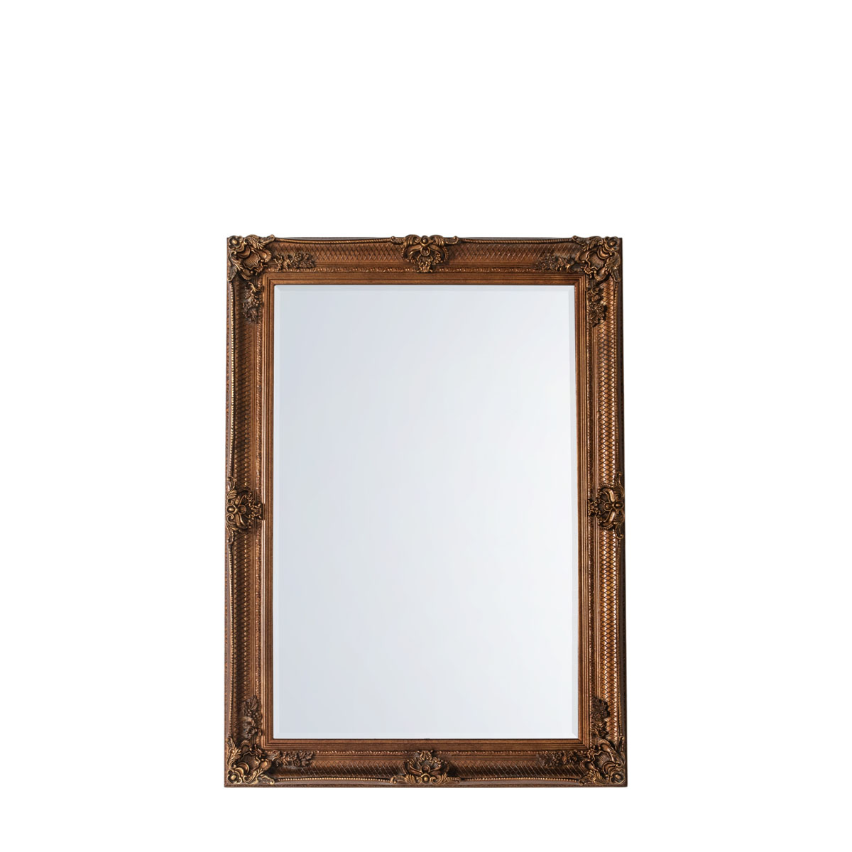 Abbey Rectangle Mirror Gold 1095x790mm