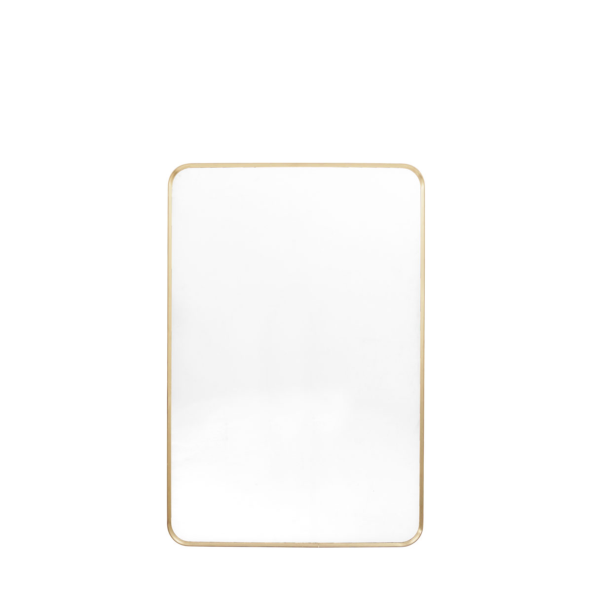 Holworth Rectangle Mirror Gold 600x35x900mm