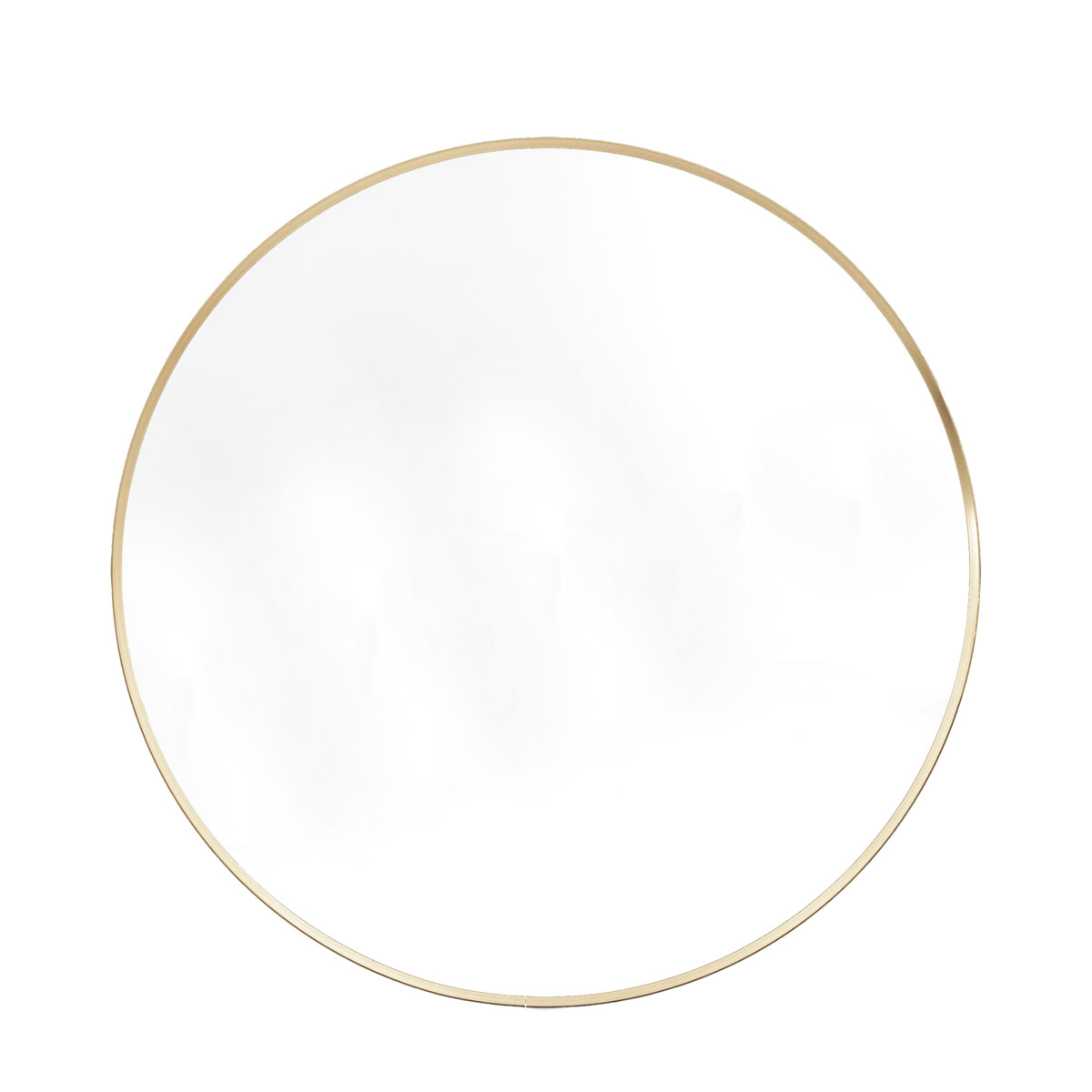 Holworth Large Round Mirror Gold 800x35x800