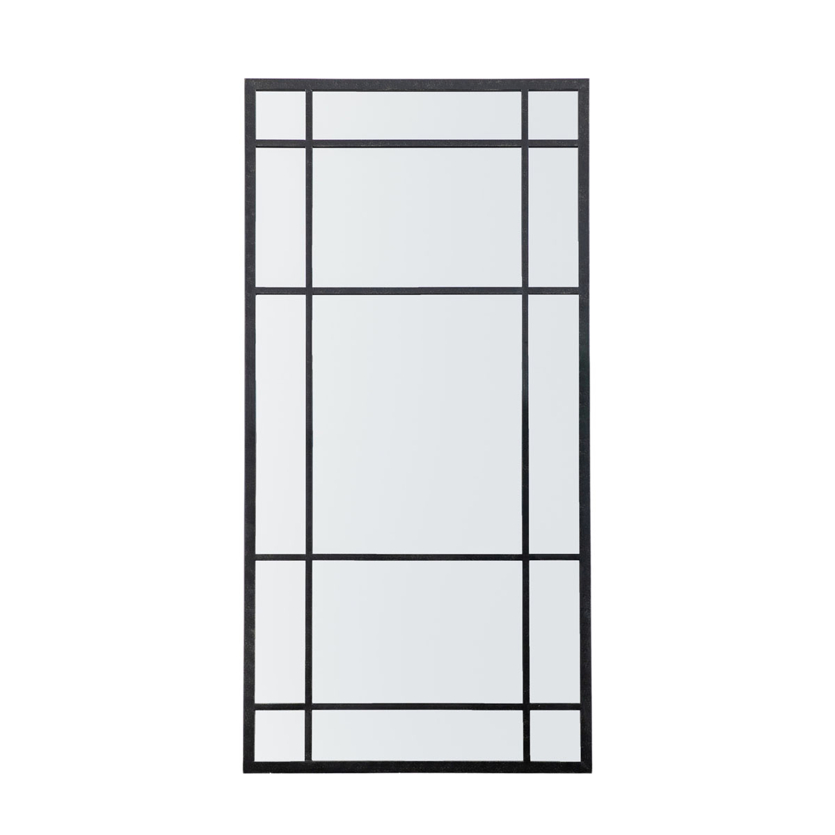 Margate Mirror Black 750x25x1500mm