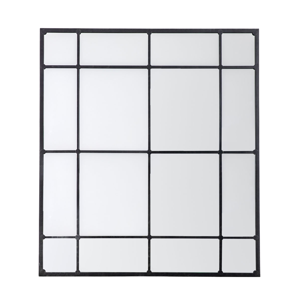 Margate Mirror Black 1330x25x1500mm
