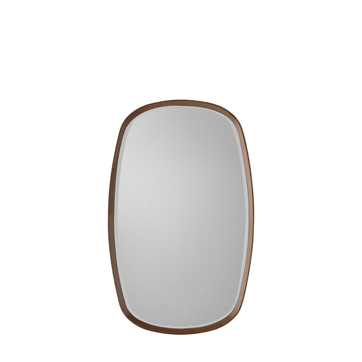 Keaton Mirror Walnut 900x550mm