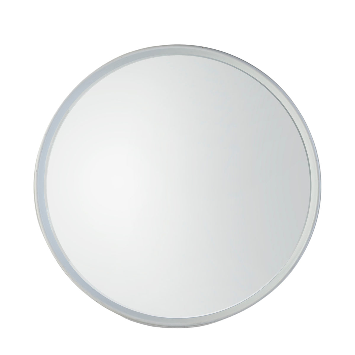 Harvey Round Mirror White 950x950mm