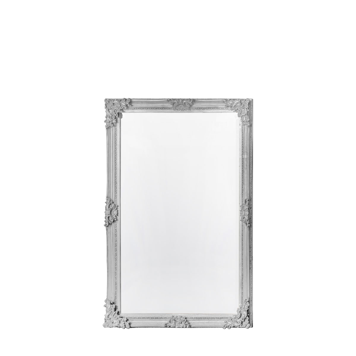 Fiennes Rectangle Mirror Antique White 700x1030mm